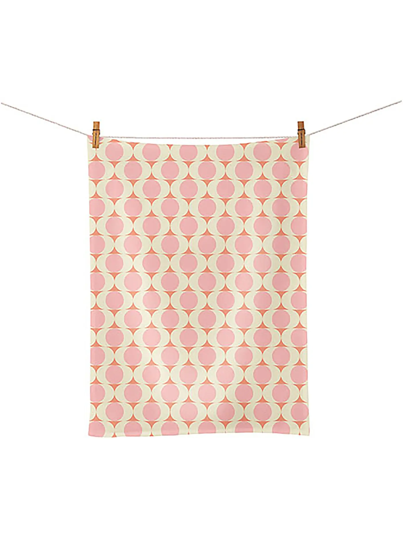 CHIC.MIC | Geschirrtuch 50x70cm Graphic Still Life | rosa